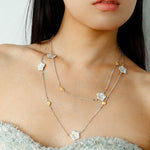 Buccellati - Inspired Gardenia Flower Stud Earrings - floysun