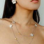 Buccellati - Inspired Gardenia Flower Stud Earrings - floysun