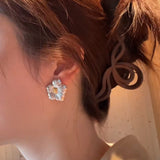 Buccellati - Inspired Gardenia Flower Stud Earrings - floysun