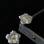 Buccellati - Inspired Gardenia Flower Stud Earrings - floysun