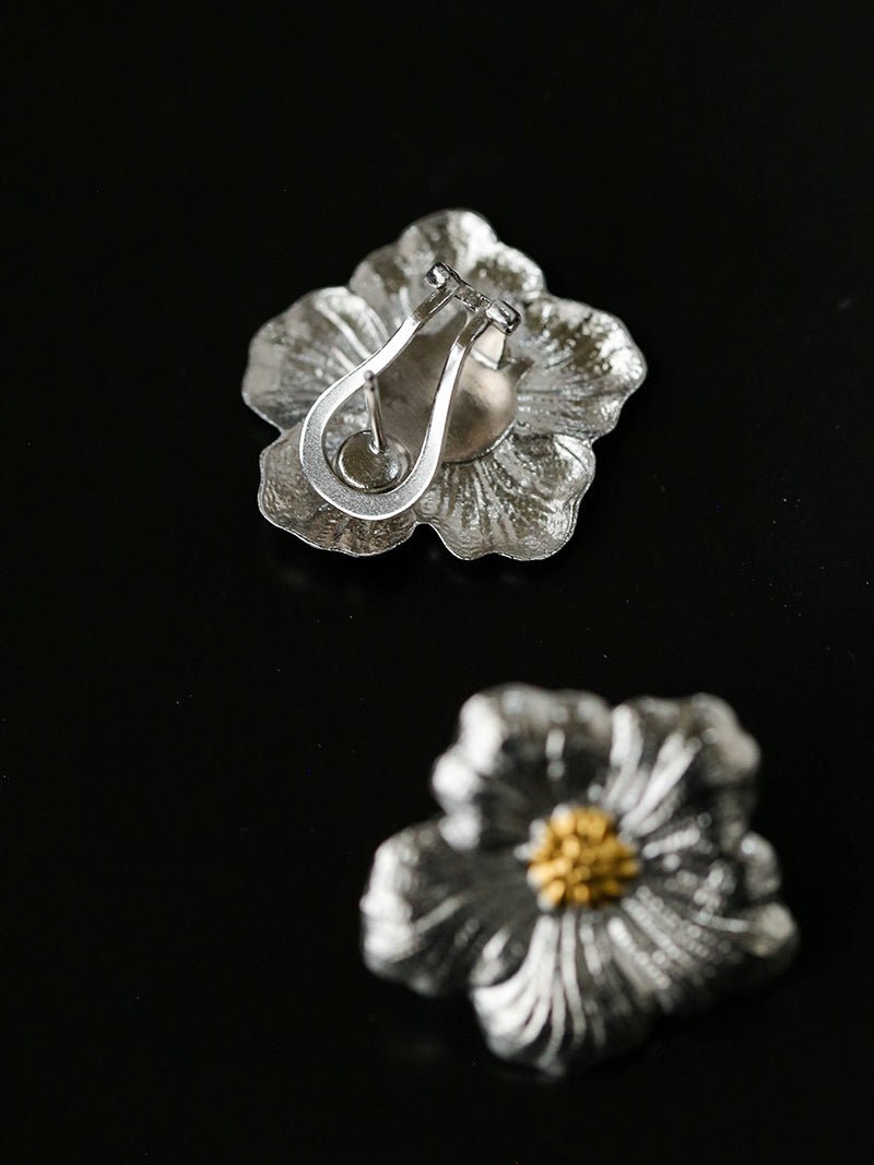 Buccellati - Inspired Gardenia Flower Stud Earrings - floysun