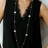 Buccellati - Inspired Gardenia Long Necklace - floysun