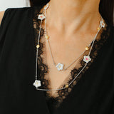 Buccellati - Inspired Gardenia Long Necklace - floysun