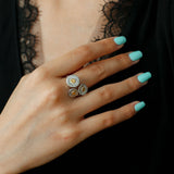 Buccellati - Inspired Three Daisy Ring - floysun