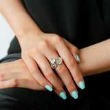 Buccellati - Inspired Three Daisy Ring - floysun