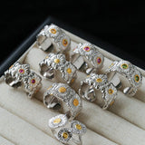 Buccellati - Inspired Three Daisy Ring - floysun