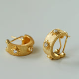Buccellati - Style Satin Finish Hoop Earrings - floysun