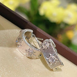 Buccellati - Style Satin Finish Hoop Earrings - floysun
