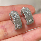 Buccellati - Style Satin Finish Hoop Earrings - floysun