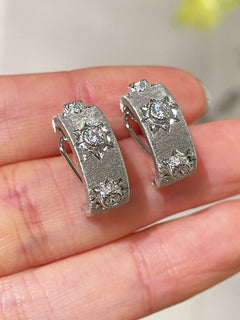 Buccellati - Style Satin Finish Hoop Earrings - floysun