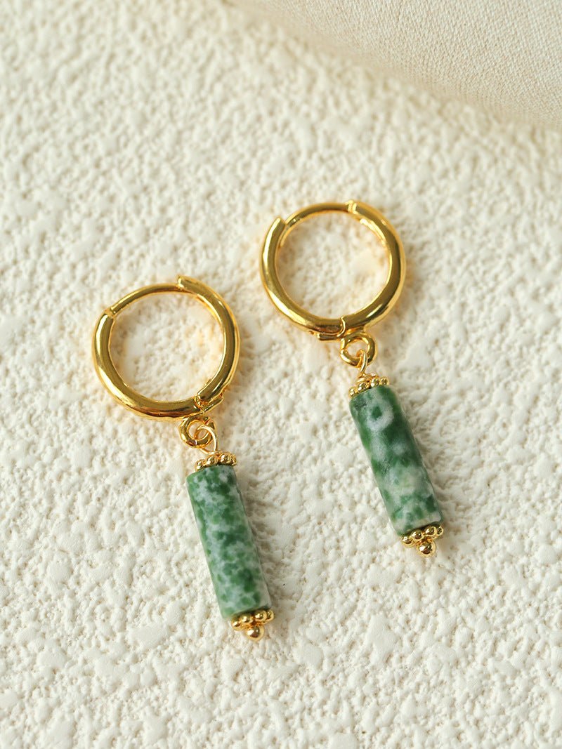 Candy Gemstone Drop Earrings - floysun