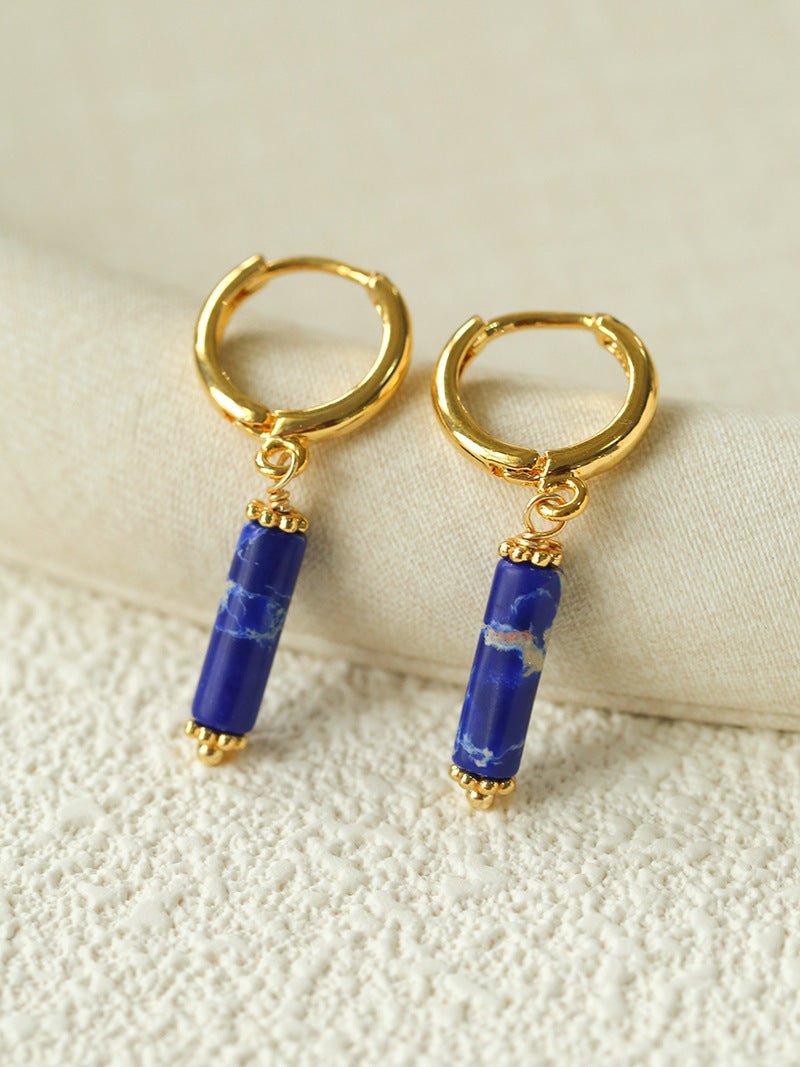 Candy Gemstone Drop Earrings - floysun