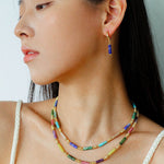 Candy Gemstone Drop Earrings - floysun