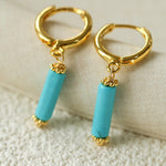 Candy Gemstone Drop Earrings - floysun