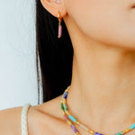 Candy Gemstone Drop Earrings - floysun