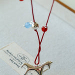 Carousel Pony Red Cord Necklace Horse Pendant - floysun