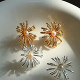 Celestial Fireworks Pearl Earrings - floysun