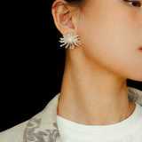 Celestial Fireworks Pearl Earrings - floysun