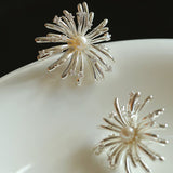 Celestial Fireworks Pearl Earrings - floysun