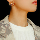 Celestial Fireworks Pearl Earrings - floysun