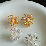 Celestial Fireworks Pearl Earrings - floysun