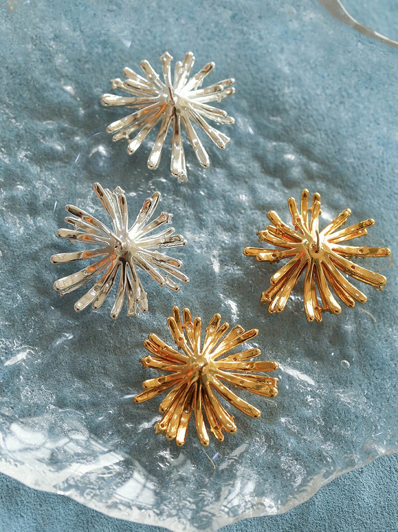 Celestial Fireworks Pearl Earrings - floysun