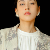 Celestial Fireworks Pearl Earrings - floysun