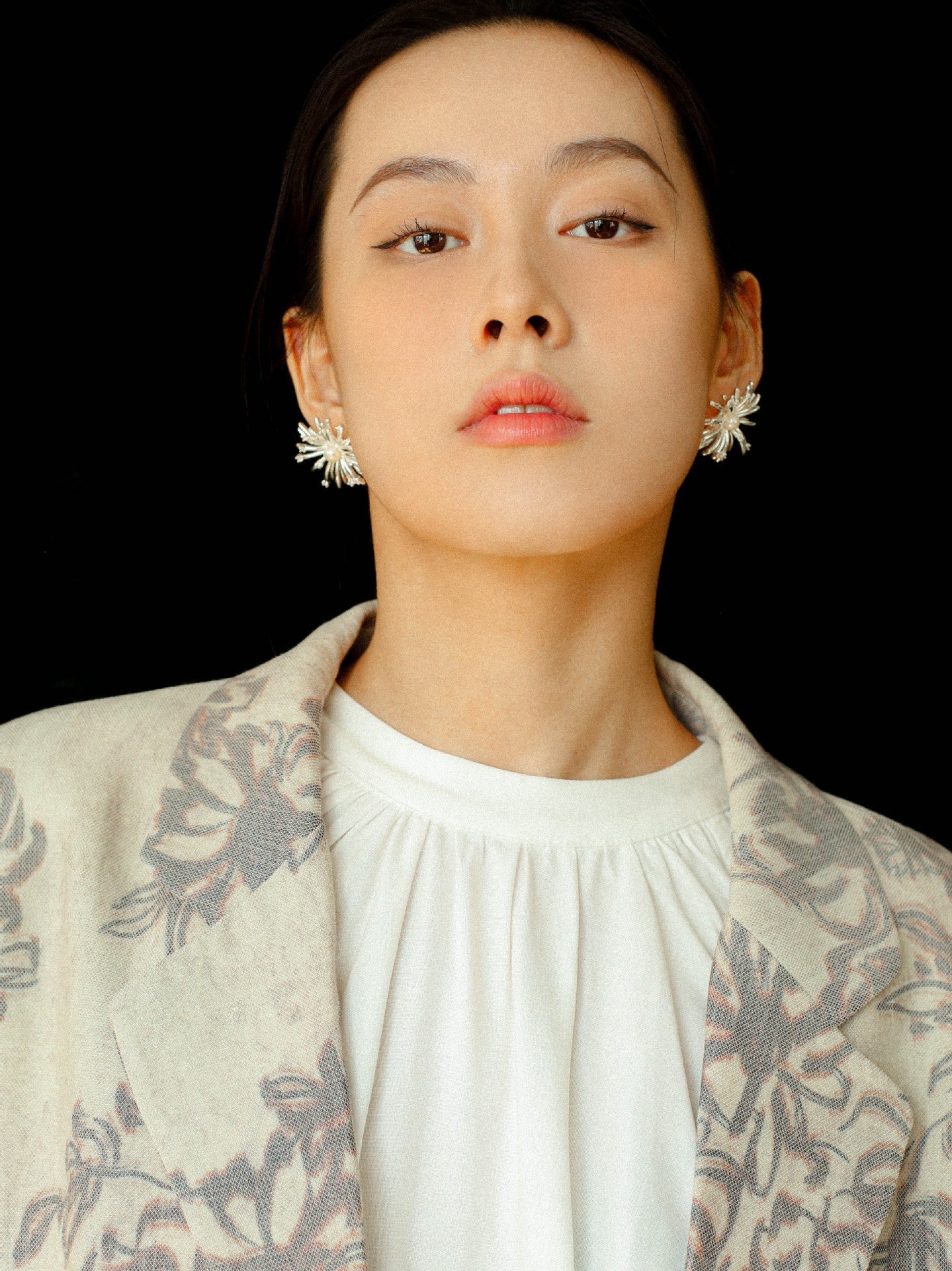 Celestial Fireworks Pearl Earrings - floysun