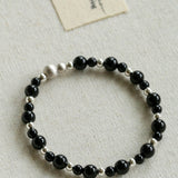 Chinese - Style Agate Gourd Bracelet – Red Agate / Black Agate - floysun