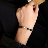 Chinese - Style Agate Gourd Bracelet – Red Agate / Black Agate - floysun