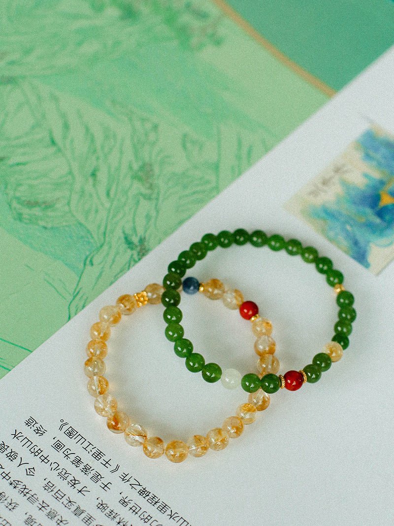 Citrine Light Bracelet – Abundance & Joy - floysun