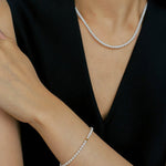 Classic 18K Gold Mini Pearl Bracelet – Natural Freshwater Pearls - floysun