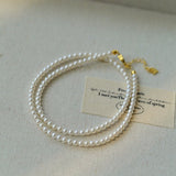 Classic Mini Pearl Necklace – Natural Freshwater Pearls - floysun