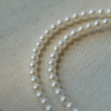 Classic Mini Pearl Necklace – Natural Freshwater Pearls - floysun