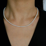 Classic Mini Pearl Necklace – Natural Freshwater Pearls - floysun