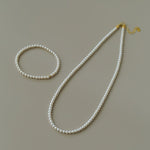 Classic Mini Pearl Necklace – Natural Freshwater Pearls - floysun