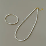 Classic Mini Pearl Necklace – Natural Freshwater Pearls - floysun