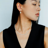 Classic Mini Pearl Necklace – Natural Freshwater Pearls - floysun