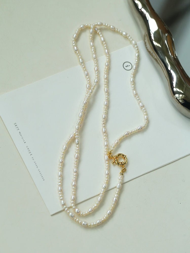 Classic Mixed Freshwater Pearl Long Style Necklace - floysun