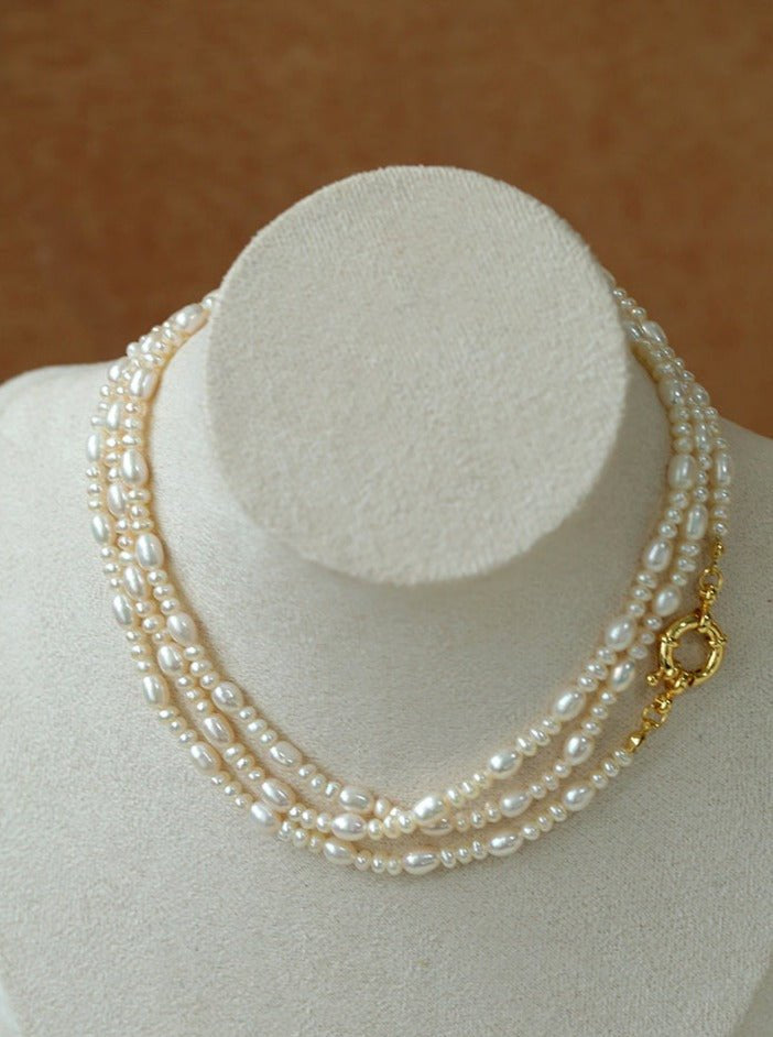 Classic Mixed Freshwater Pearl Long Style Necklace - floysun