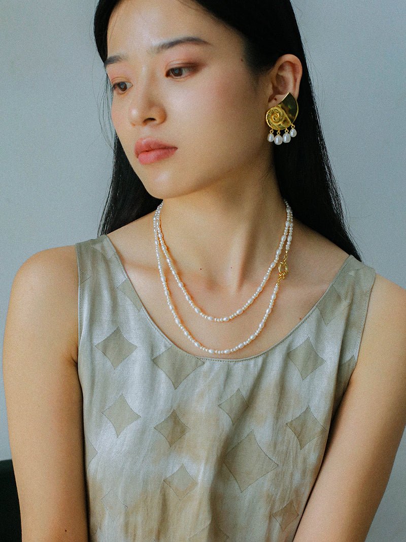 Classic Mixed Freshwater Pearl Long Style Necklace - floysun