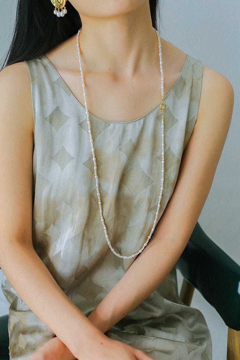 Classic Mixed Freshwater Pearl Long Style Necklace - floysun