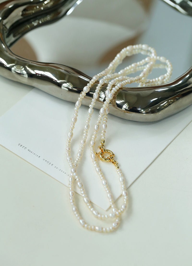 Classic Mixed Freshwater Pearl Long Style Necklace - floysun