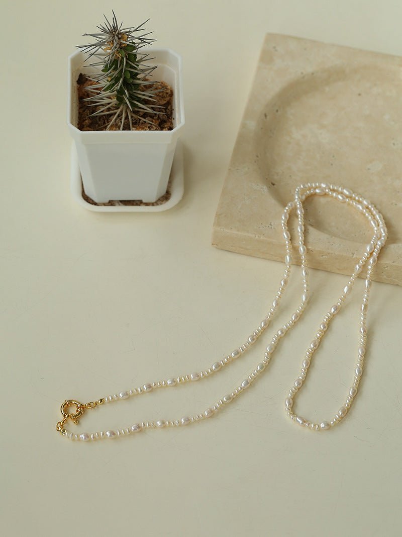Classic Mixed Freshwater Pearl Long Style Necklace - floysun