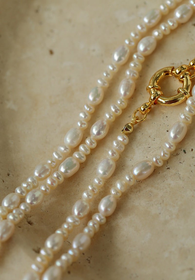 Classic Mixed Freshwater Pearl Long Style Necklace - floysun