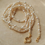 Classic Mixed Freshwater Pearl Long Style Necklace - floysun