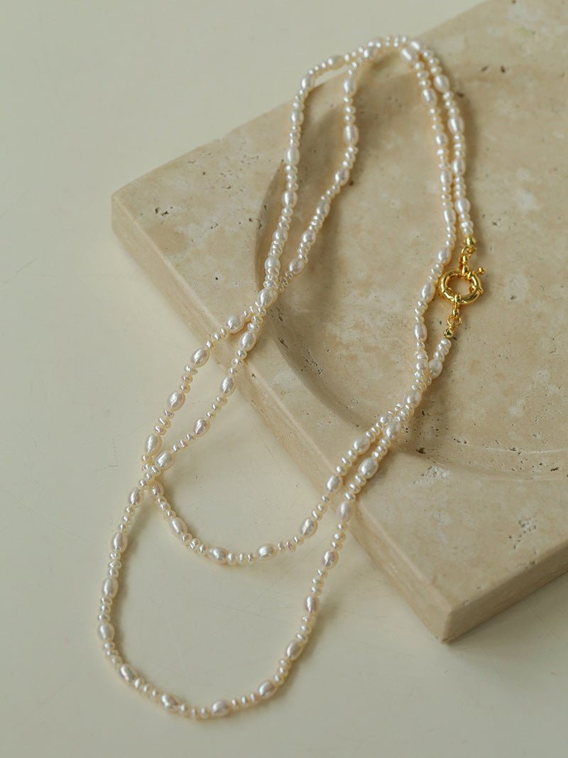 Classic Mixed Freshwater Pearl Long Style Necklace - floysun