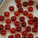 Classic Natural Stone Jade Hoop Earrings - floysun
