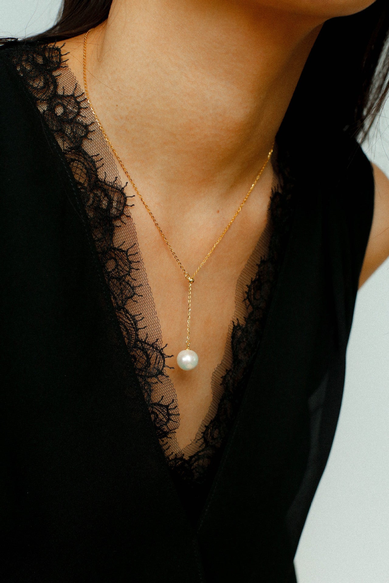 Classic Pearl Y - Shape Adjustable Chain - floysun