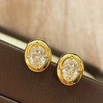 Classic Solitaire Four - Prong Stud Earrings - floysun